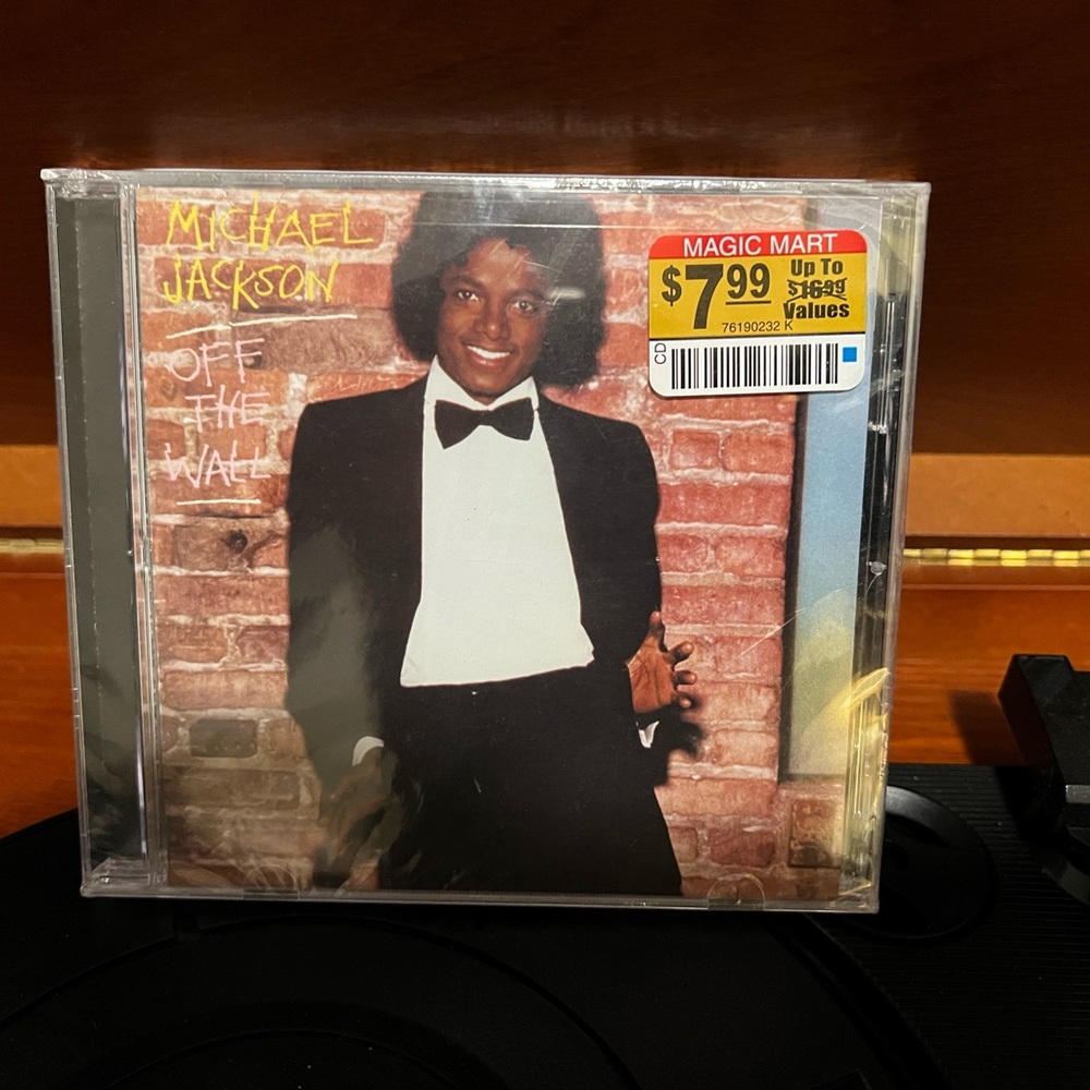 SEALED NEW Michael Jackson 'Off the Wall' CD